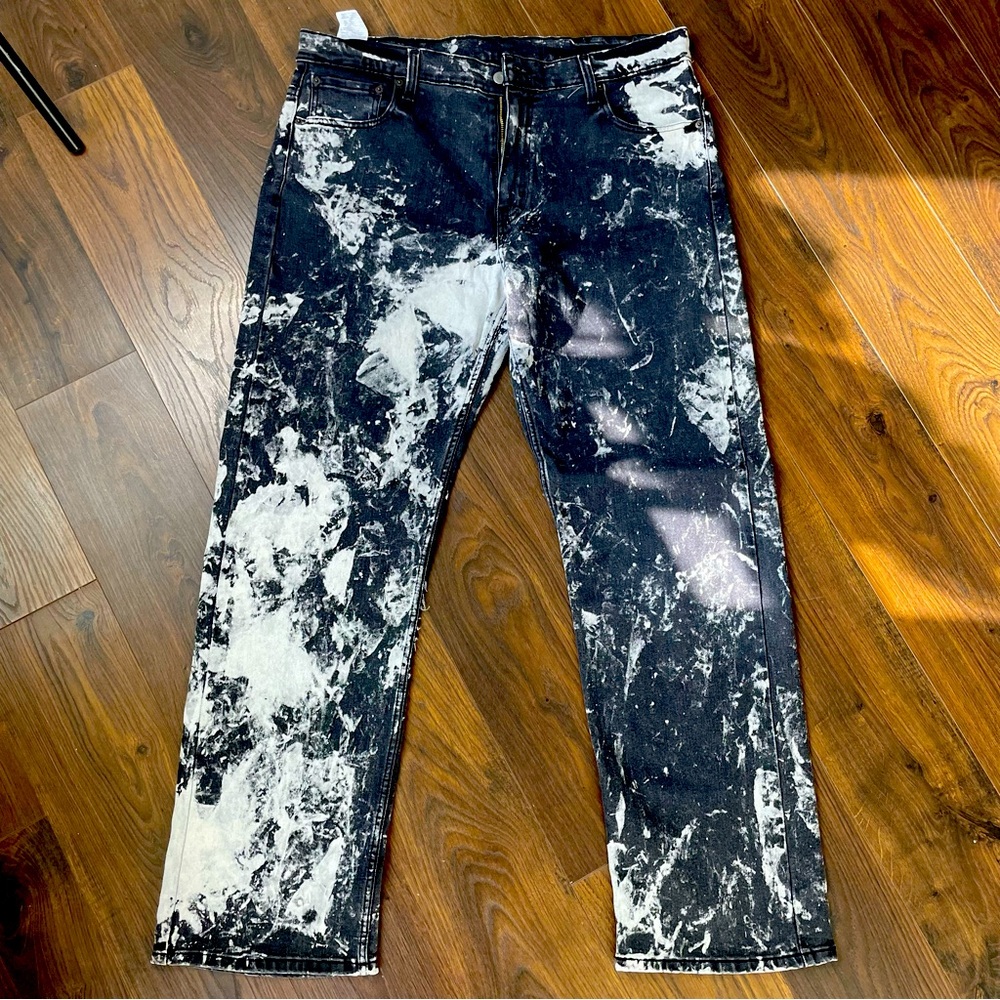bleach edit jeans